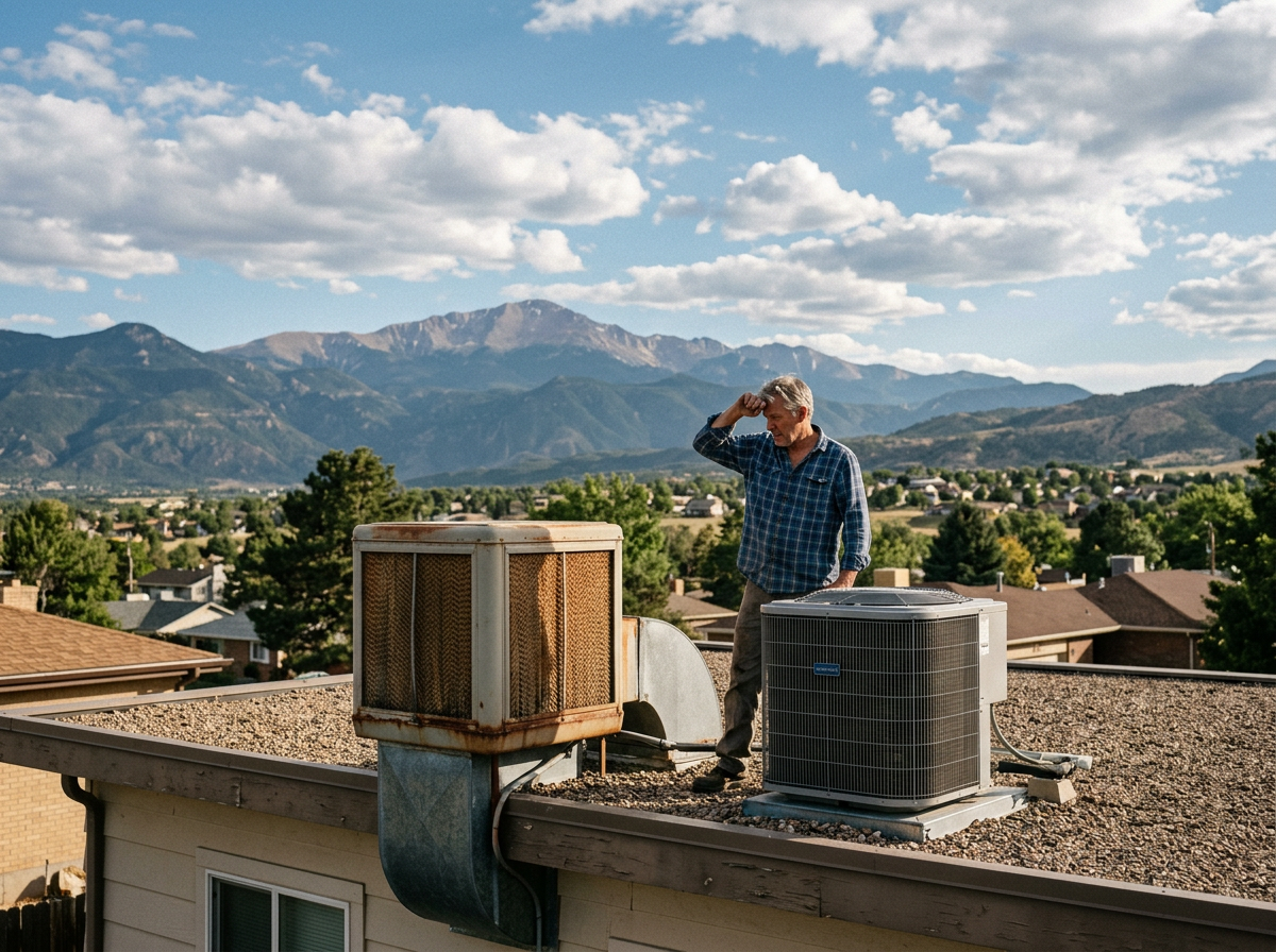 Swamp Cooler or Central AC: What Actually Works at 6,000 Feet