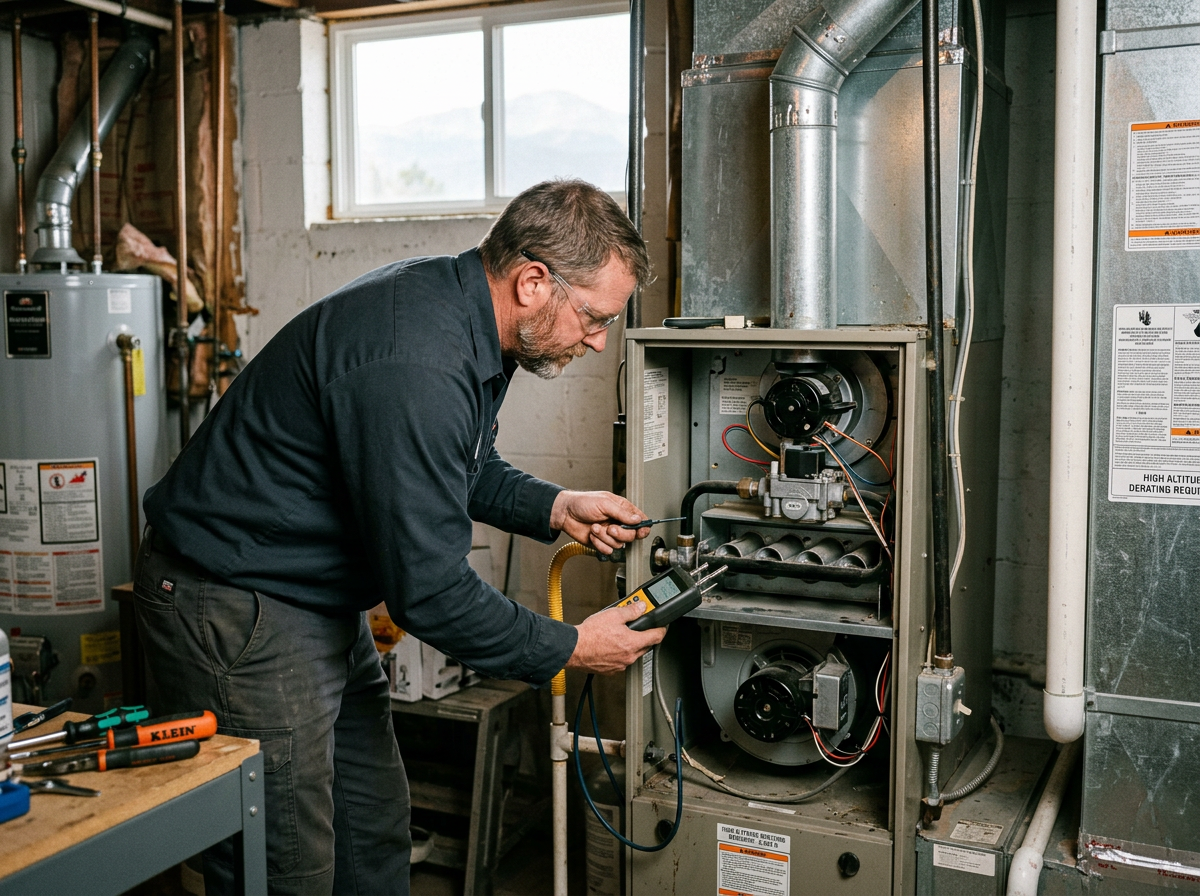 Why Gas Furnaces in Colorado Springs Must Be Derated for Altitude