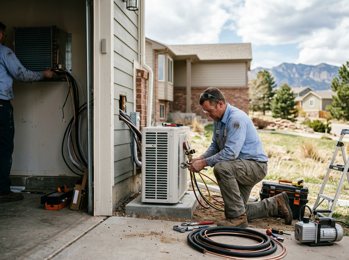 HVAC contractor in Peyton